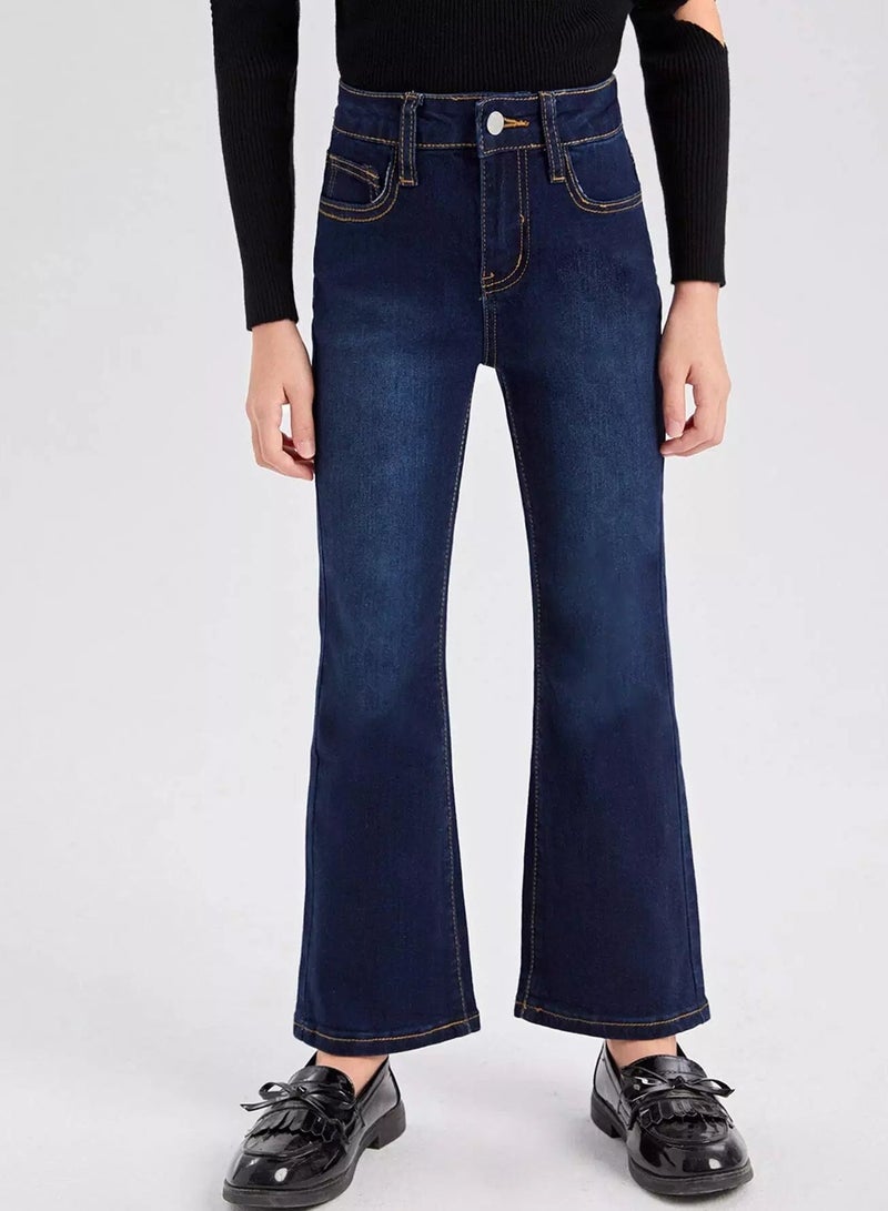 Girls Flare Leg Jeans  - Image 5