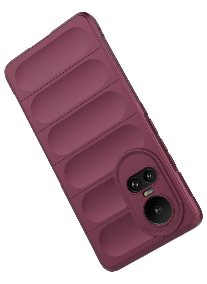 جولدن ماسك - اوبو رينون 10/ رينون 10 برو (Oppo Reno10 /Reno10 Pro) جراب ماجيك كيس كفر حماية للهاتف - (نبيتى) - Image 1