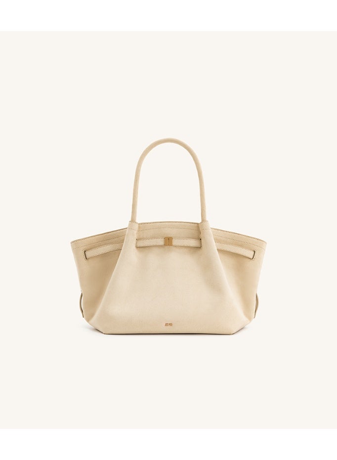 JW PEI JW PEI Hana Large Size New Style Women's Single-Shoulder Handheld Bag, Large-Capacity Commuter Tote Bag  - Image 2