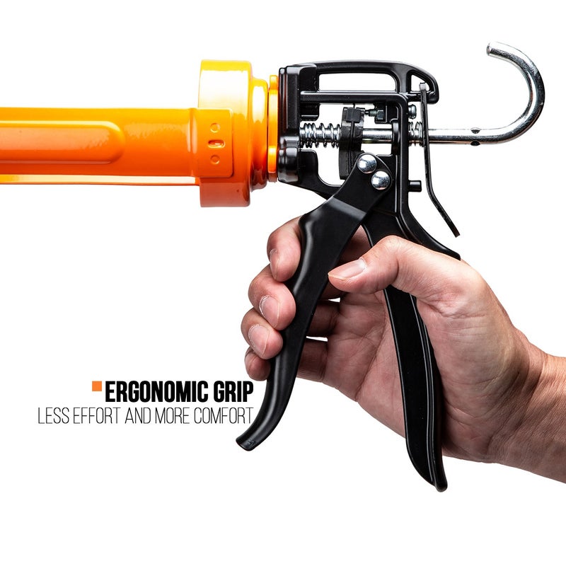 JES M26S 10 oz. 26:1 High Thrust Caulk and Adhesive Gun - Image 4