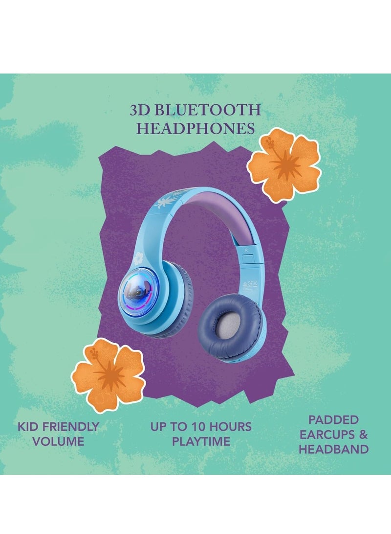 ديزني سماعات ديزني ستيتش ثلاثية الأبعاد بتقنية البلوتوث (DY-3054-ST) - Image 3