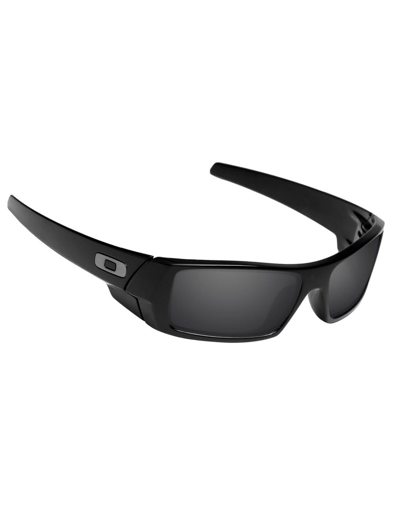 Alphax Stealth Black Polarized Replacement Lenses for Oakley Gascan OO9014 Sunglasses - Image 3