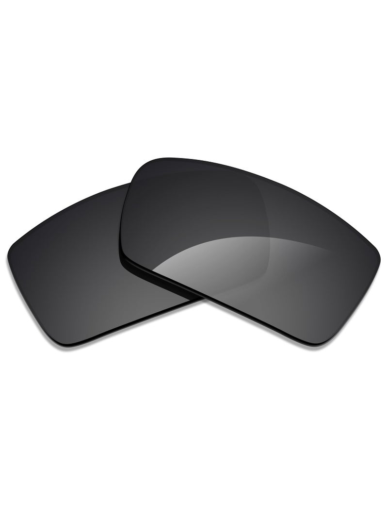 Alphax Stealth Black Polarized Replacement Lenses for Oakley Gascan OO9014 Sunglasses - Image 2