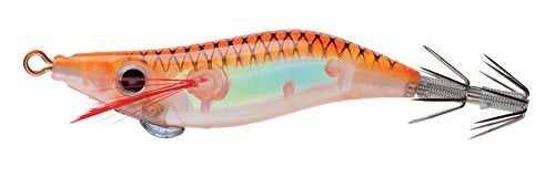 Yo-Zuri Squid Mini Aurora Floating Jig, Luminous Orange, 2-Inch - Image 3