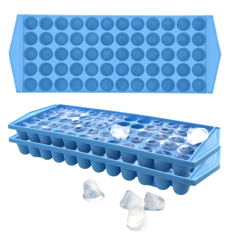 Arrow Home Products Arrow Mini Ice Cube Trays, 3pk - Durable, Break-Resistant Ice Trays for Freezer - BPA-Free Ice Cube Trays Smaller Cubes Great for Sports Bottles, Blenders, Cocktails and More - 60 Mini Cubes/Ice Tray - Image 1