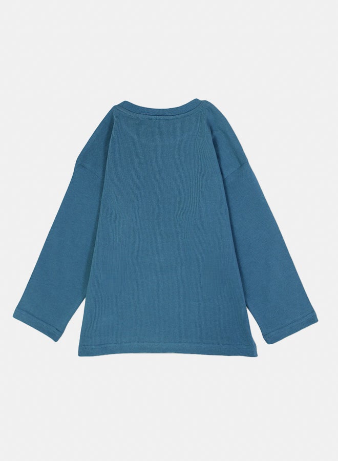 بمبيلو تي شيرت قطني للأولاد بطبعة - Image 2