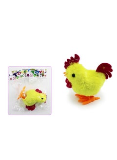 PARTY FUN Chicken Rooster Stuffed Animal Yellow Plush Toy 1 Piece  - Image 2