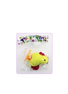 PARTY FUN Chicken Rooster Stuffed Animal Yellow Plush Toy 1 Piece  - Image 3
