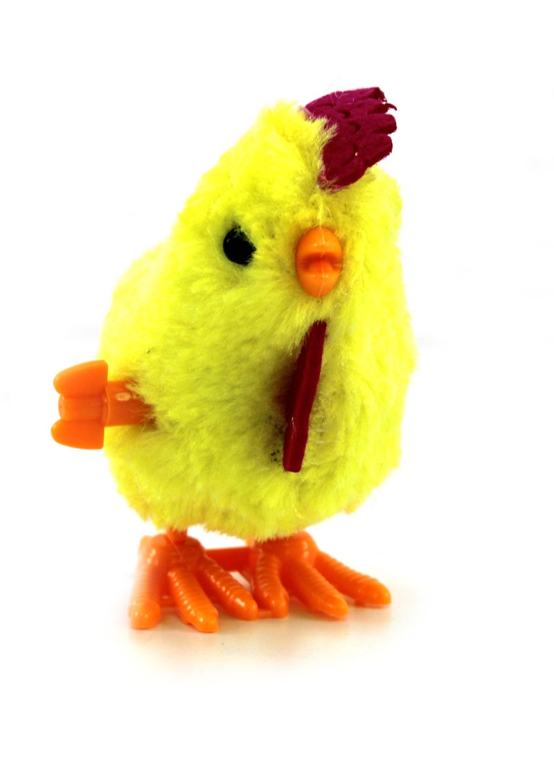 PARTY FUN - Chicken Rooster Stuffed Animal Yellow Plush Toy 1 Piece - Image 1