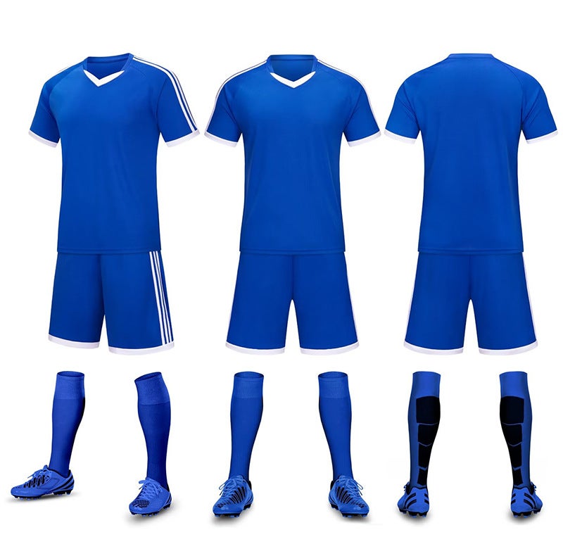 Speed Football Clothes Suit Children'S Game Clothes Students Short Sleeve Training Clothes Printing Soccer Clothes Printing Men - Image 4