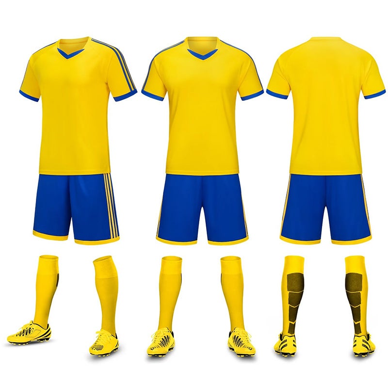 Speed Football Clothes Suit Children'S Game Clothes Students Short Sleeve Training Clothes Printing Soccer Clothes Printing Men - Image 5