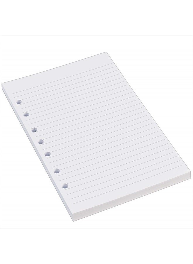 AVERY Avery Mini Binder Filler Paper for 3 Ring Binders or 7 Ring Binders, College Ruled, 5.5" x 8.5", 100 Sheets (14230) White - Image 2