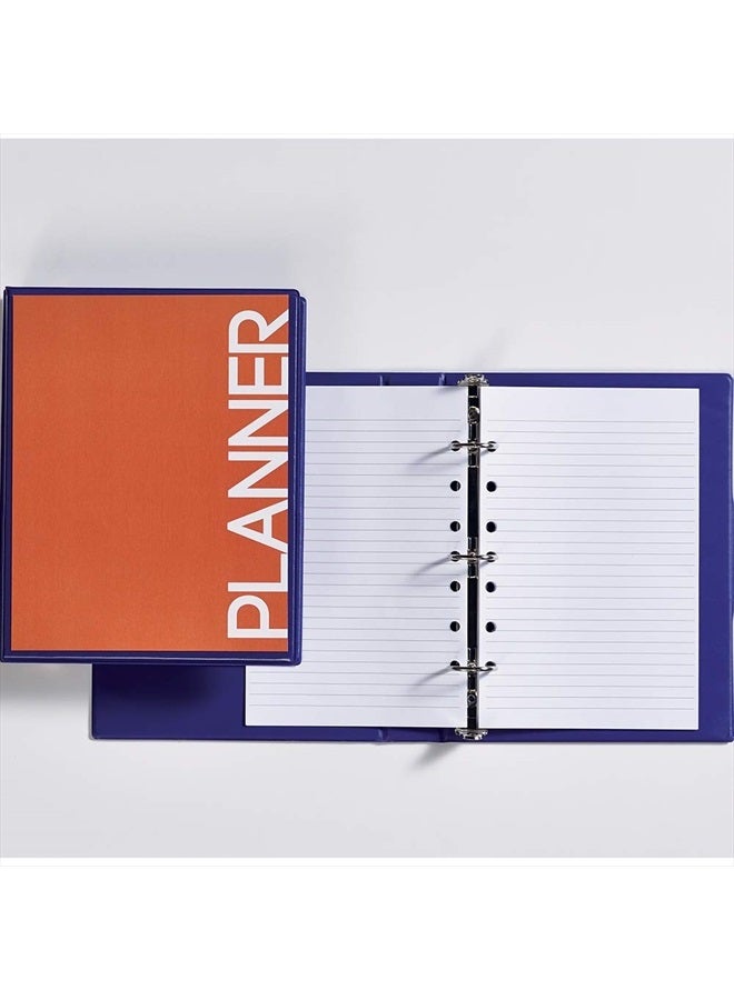 AVERY Avery Mini Binder Filler Paper for 3 Ring Binders or 7 Ring Binders, College Ruled, 5.5" x 8.5", 100 Sheets (14230) White - Image 4