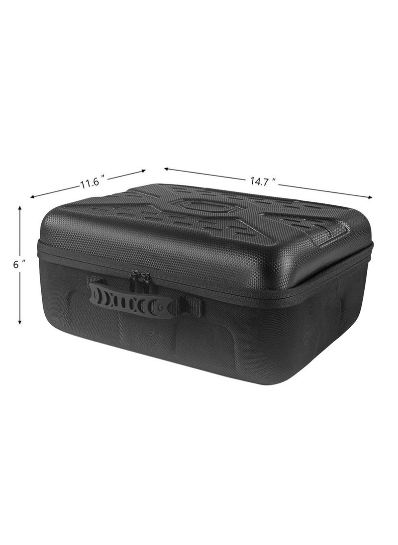 Xbox Series X Storage Bag, Large Capacity, Shockproof, Travel Case for Xbox Series X Game Console, Controller and Gaming Accessories, Black
