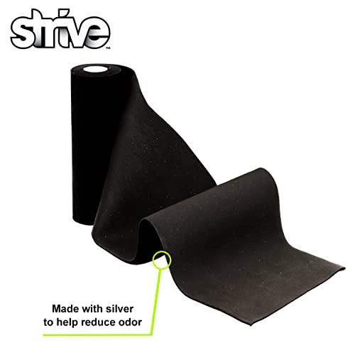 STRIVE Compression Infrared 4"x60" Therapy Wrap for Wrist, Arm, Leg, Ankle, Elbow. Enhances Blood Flow, Reduces Swelling, Accelerates Healing. Black, Made in the USA - Image 2