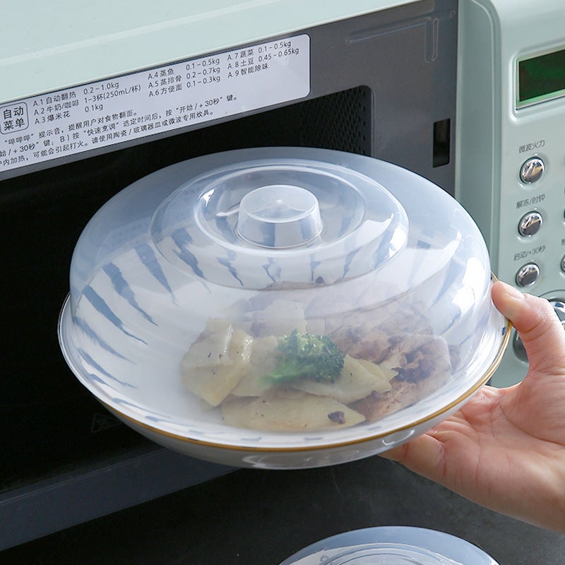 Thickened Microwave Oven Heating Crisper Lid, Bowl Lid, Plate Lid, Insulated Rice, High Temperature Resistant Dish Cover, Dish Lid - Image 3