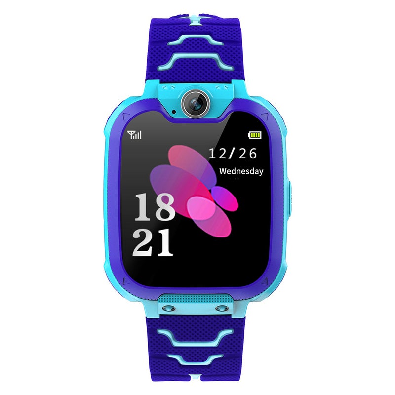 Kids Smart Watch 1.54 inches Touch Screen GPS Tracker SOS Call Game Voice Chat Camera IP65 Waterproof Wristwatch for Boys Girls Gifts - Image 2