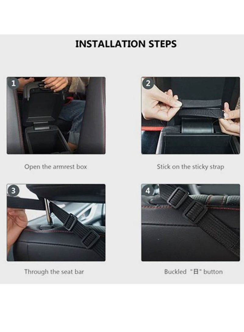 Mesh Pocket Side Seat Storage Organizer for Car - Image 4