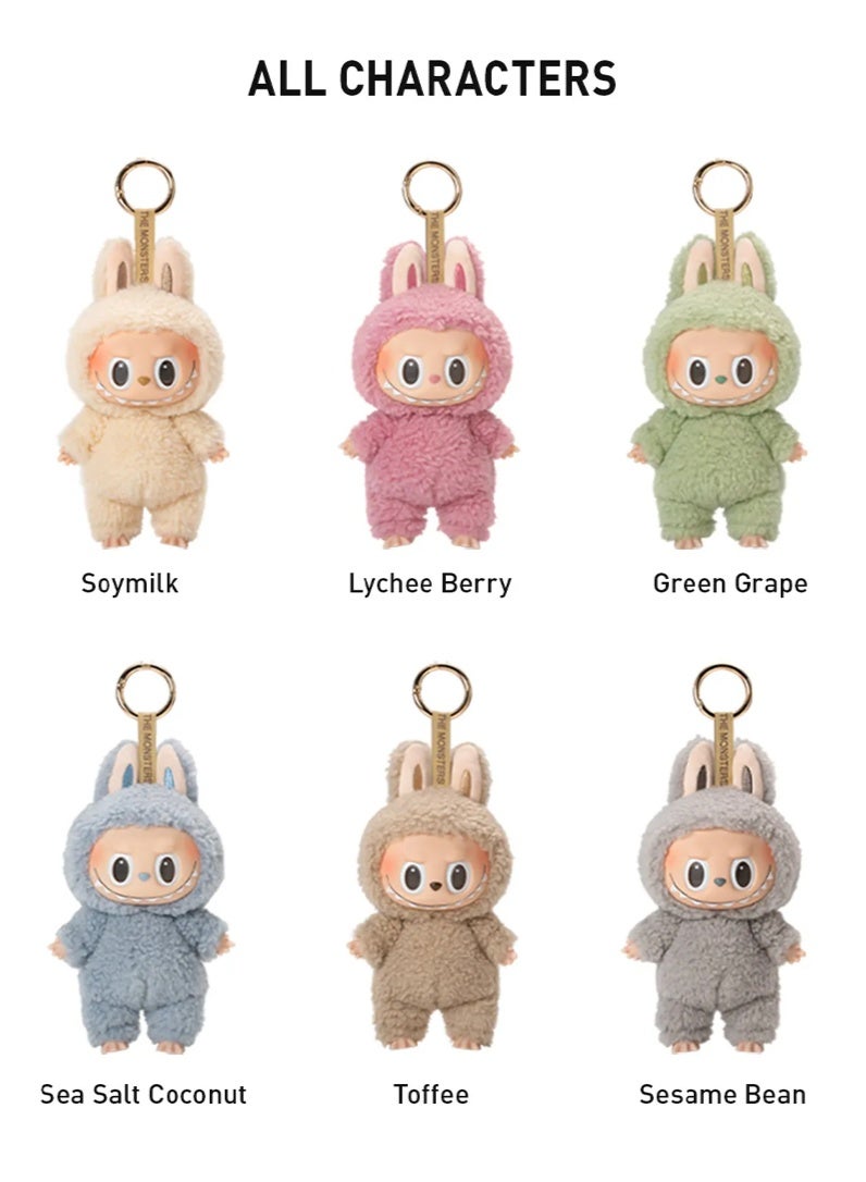 Verci Labubu 1st Generation Vibrant Macaroon Monster-Sesame Beans  - Image 2