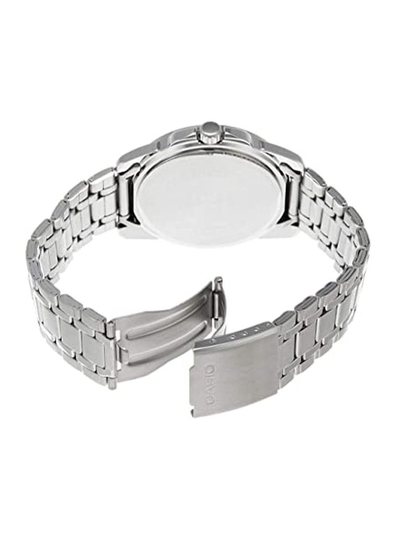 CASIO Men's Stainless Steel Analog Wrist Watch MTP-1314D-7AVDF - Silver - Image 2