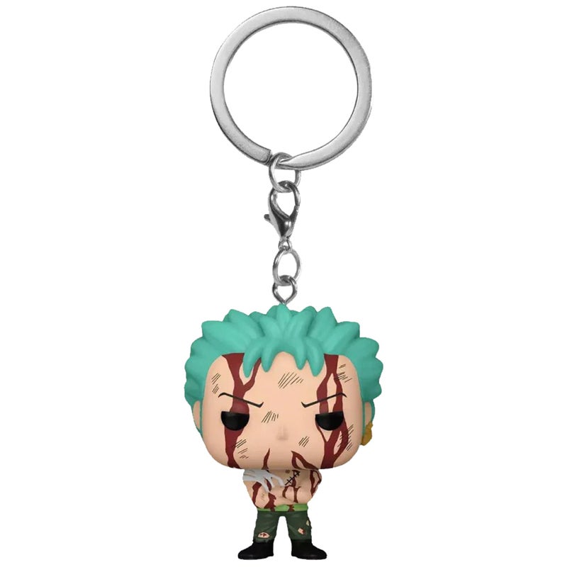 Funko فانكو بوب! سلسلة مفاتيح: ون بيس - رورونوا زورو (لم يحدث شيء) - ون بيس - تمثال فينيل قابل للجمع - فكرة هدية - منتجات رسمية - ألعاب للأطفال والبالغين - Image 1