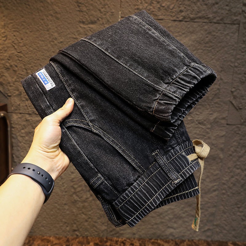 Unisex Classic Denim Jeans Loose Fit Daily Outdoor Wear - Image 1