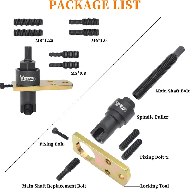 Yuesstloo Chain Guide Rail Pin Puller Remover Tool for Mercedes Benz and BMW - Image 2