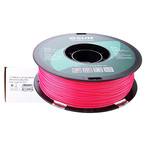 eSUN PLA PRO (PLA+) 3D Printer Filament, Dimensional Accuracy +/- 0.03 mm, 1kg Spool, 1.75mm, Magenta - Image 4