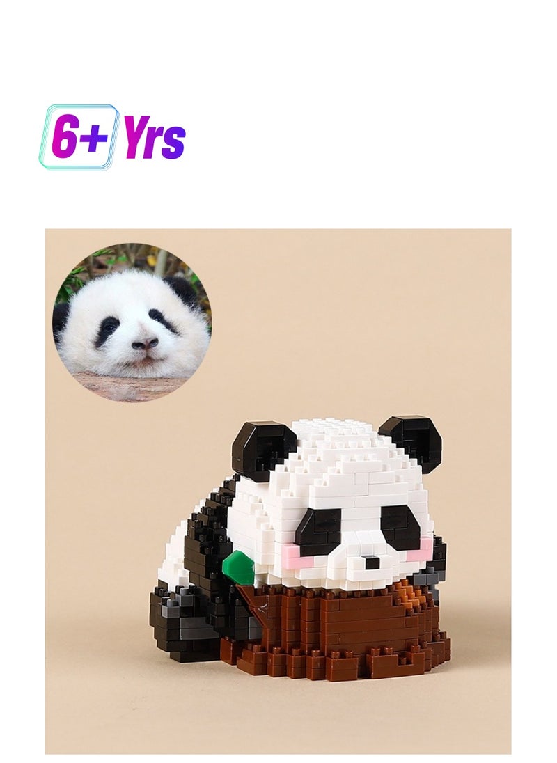 Generic Panda Icons (Huahua Tired) Building Toy Set 6+ Years 