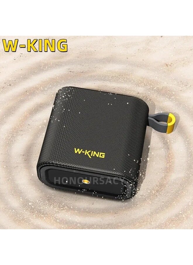W-KING - W-KING D2 Wireless Bluetooth Speakers Portable Subwoofer Outdoor IPX7 Waterproof Riding Mini Sound FM Radio High Volume Boom box - Image 1