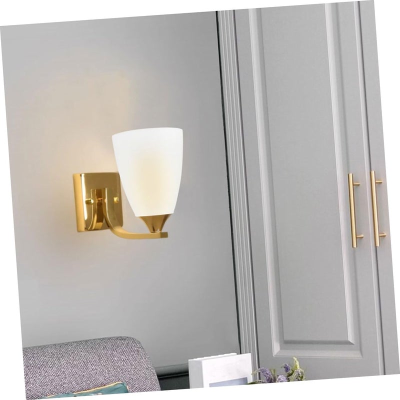 CHILDWEET 2pcs Plastic Lamp Shades Opening Flat Mouth Replacement Lamp Covers for Wall Lights Home Decor and Easy to Install - Image 4