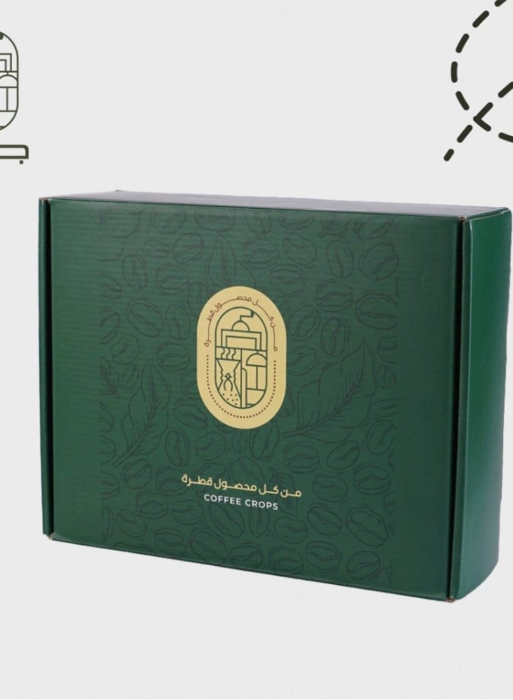 Jarrah Deluxe Coffee Box Set with 12 Whole Bean Sachets and Red Thermal Mug 240g Specialty Coffee Gift Set - Image 2