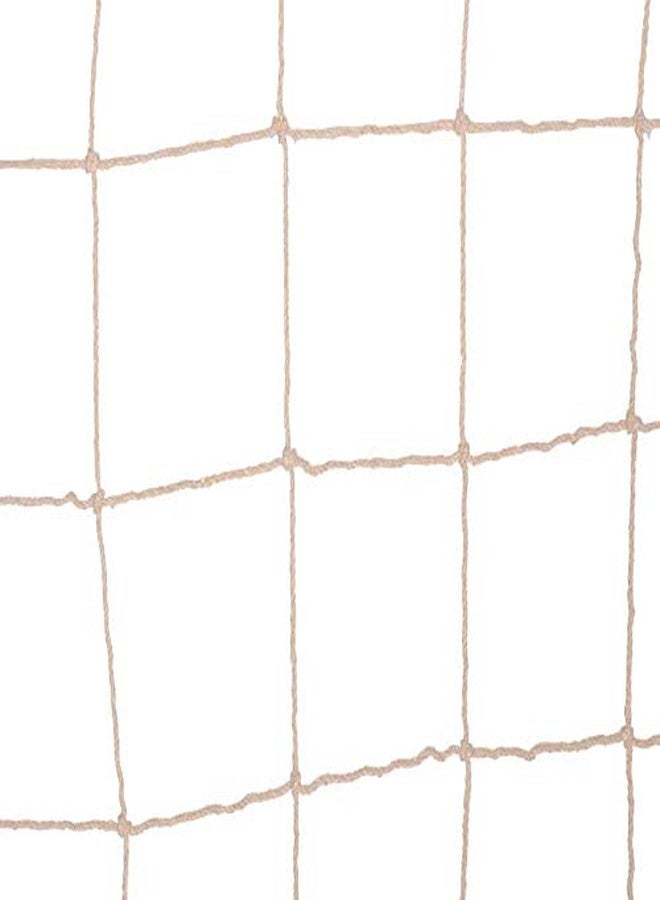 SAS SPORTS Volleyball net Without Wire White Cotton 1.5 mm Thickness 9.5 x 1 mtrs, 100 mesh Size - Image 4