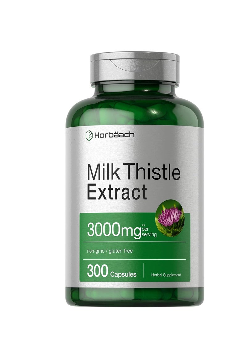 Horbaach Horbäach Milk Thistle Extract | 3000mg 300CT  - Image 1
