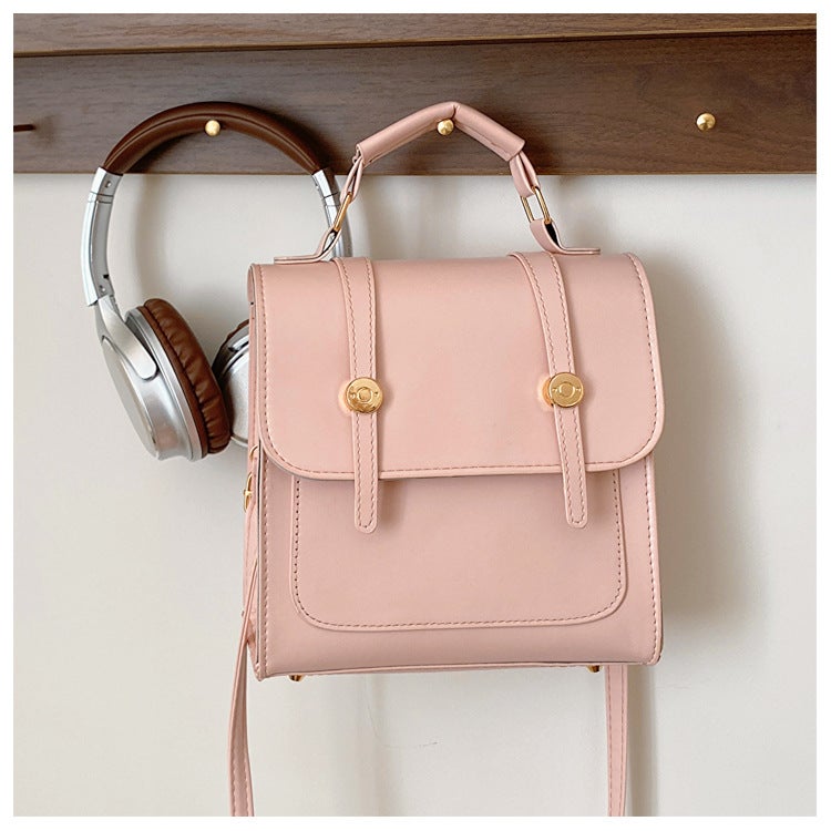 Trendy Texturous Casual Backpack Women'S 2023 New Fashion Stylish Shoulder Bag Casual Simple Backpack - Image 1