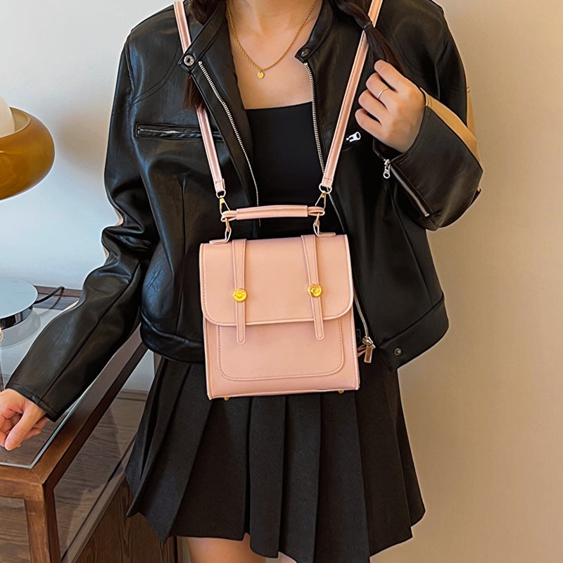 Trendy Texturous Casual Backpack Women'S 2023 New Fashion Stylish Shoulder Bag Casual Simple Backpack - Image 5