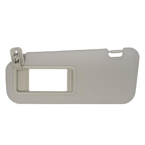 NHILES Left Driver Side Sun Visor Compatible with Mazda 3 2010 2011 2012 2013 BBM2-69-320C-75 BBM3-69-320C-75 Without Light Beige - Image 1