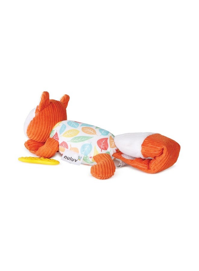 nuluv Squirrel Soft Toy - Teether, Squeaky Crinkle Squirrel Play Toy For Baby 3 Months+ - Image 4