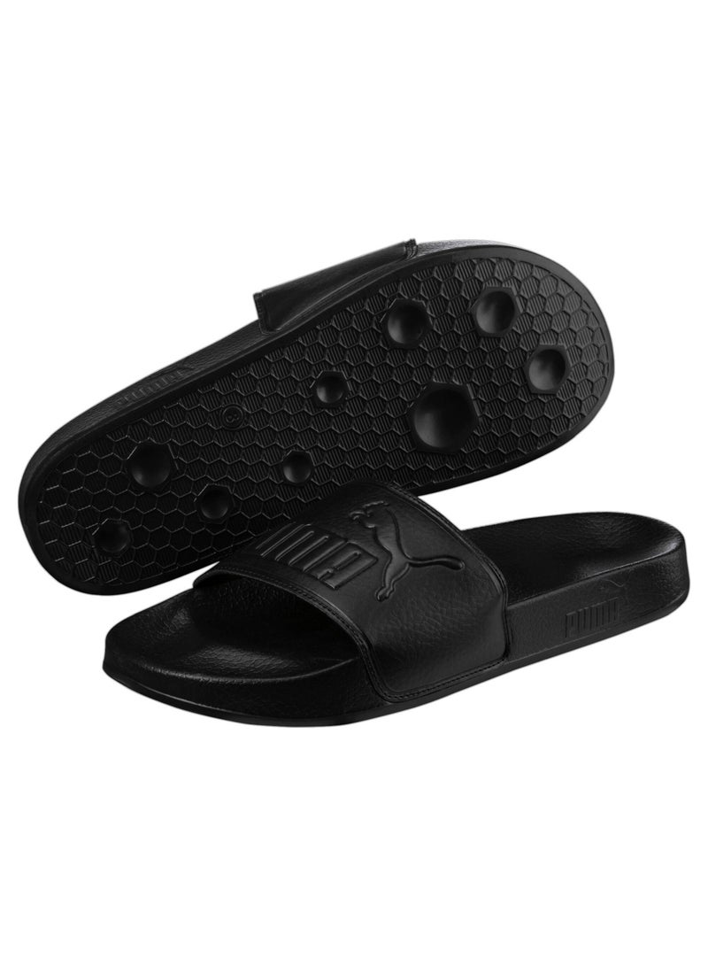 PUMA Leadcat Unisex Black Slides - Image 2