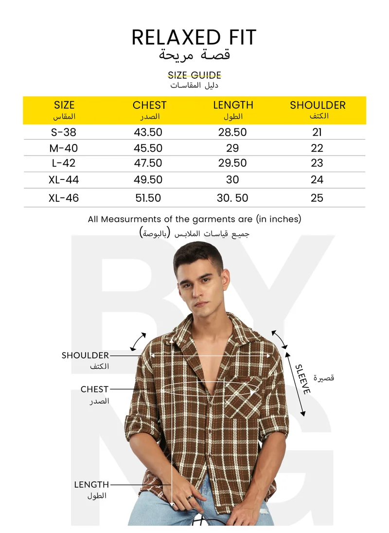Beyoung Half Sleeve Majolica Patterned Hawaiian Shirt for Men Multicolour