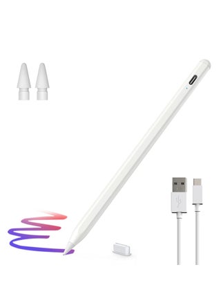 Stylus Pen for iPad with Palm Rejection, Active Pencil Compatible with (2018-2022) iPad Pro 11 & 12.9 inch, iPad 9th/8th/7th/6th Gen, iPad Air 5th/4th/3rd Gen,iPad Mini 6th/5th Gen - pzsku/Z70BCE5DA63E355D9E18FZ/45/1746225732/435d006b-e997-4b3e-86c0-a189f8f19e99