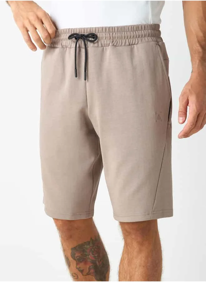 ADOT by Splash Drawstring Closure Shorts with Pockets