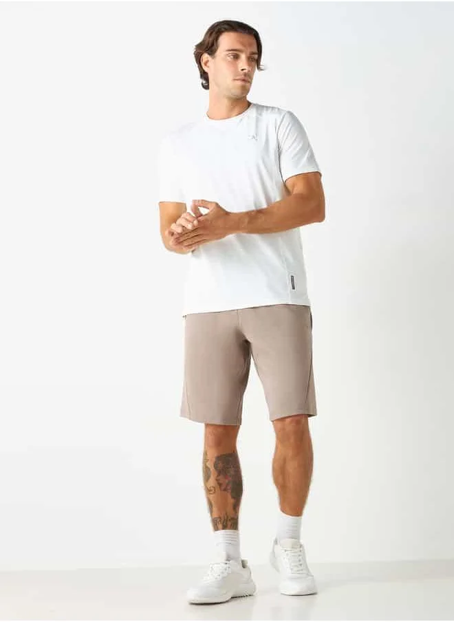 ADOT by Splash Drawstring Closure Shorts with Pockets