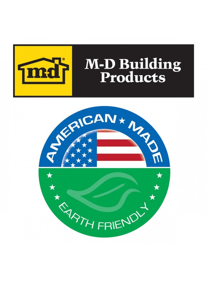 M-D Building Products منتجات M-D للبناء 56008 ورقة ألمنيوم بسماكة .020 بوصة 1 قدم × 2 قدم بتصميم علم الاتحاد - Image 2