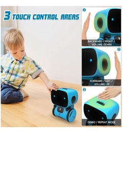 Generic Voice Controlled Interactive Touch Talk Intelligent Robots With Singing Dancing Repeating Speech Recognition Voice Recording Robot Toy For Kids  - Image 3