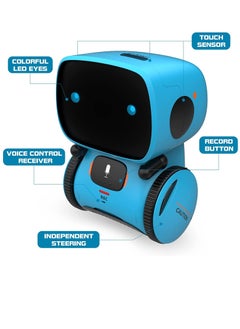Generic Voice Controlled Interactive Touch Talk Intelligent Robots With Singing Dancing Repeating Speech Recognition Voice Recording Robot Toy For Kids  - Image 2