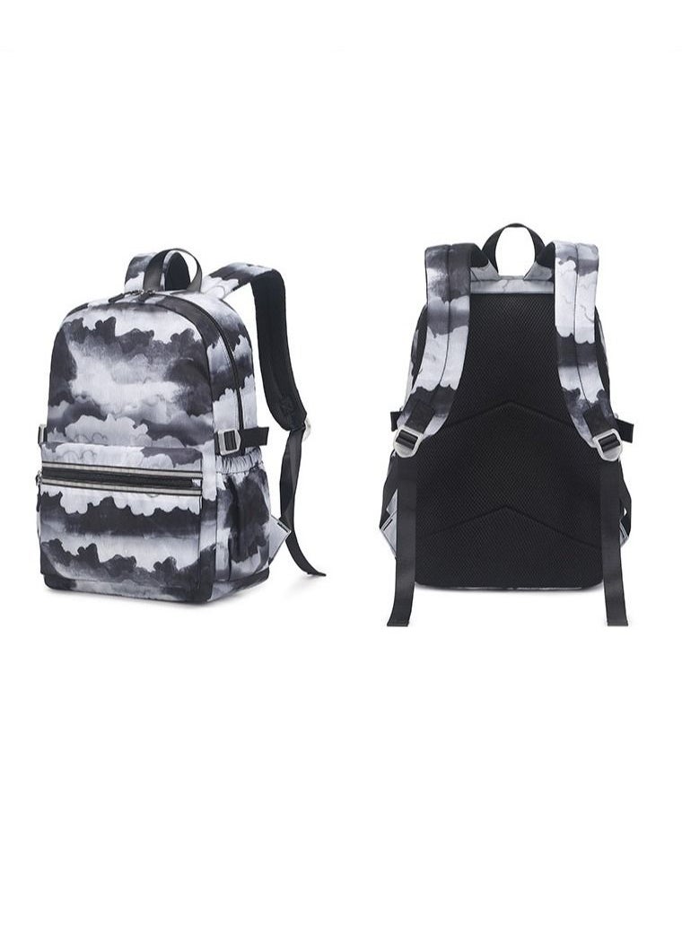 Aolida - 3-Piece Fresh Contrasting Colors Style School Backpacks For Girls Reduced Weight Printed Backpacks Set - Image 1