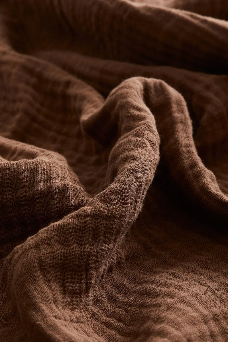 H&M Cotton muslin pillowcase