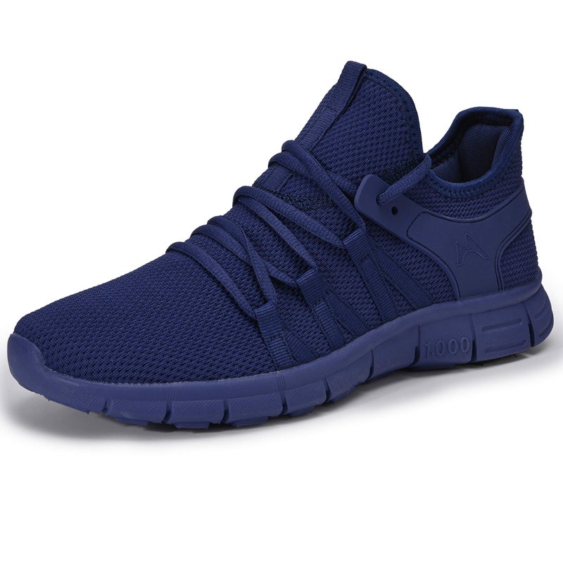 INZCOU Running Shoes Lightweight Tennis Shoes Non Slip Resistant Gym Workout Shoes Breathable Mesh Sneakers 7women / 6men - Image 2