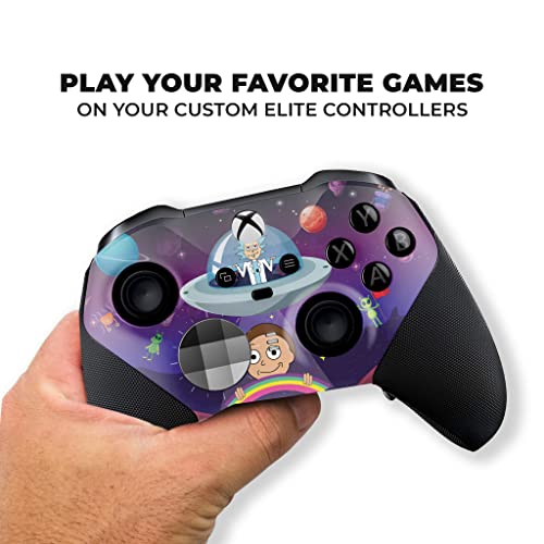 DreamController Ricky & Morty X-box Elite Controller Series 2 Limited Edition Custom Elite Series 2 Controller for X-box One/Series X/S. with Advanced Hydro-Dip Paint Technology (Not Just a Skin) - Image 4